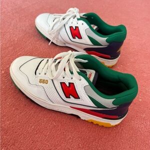 New Balance 550 White Multicolor Size 6
